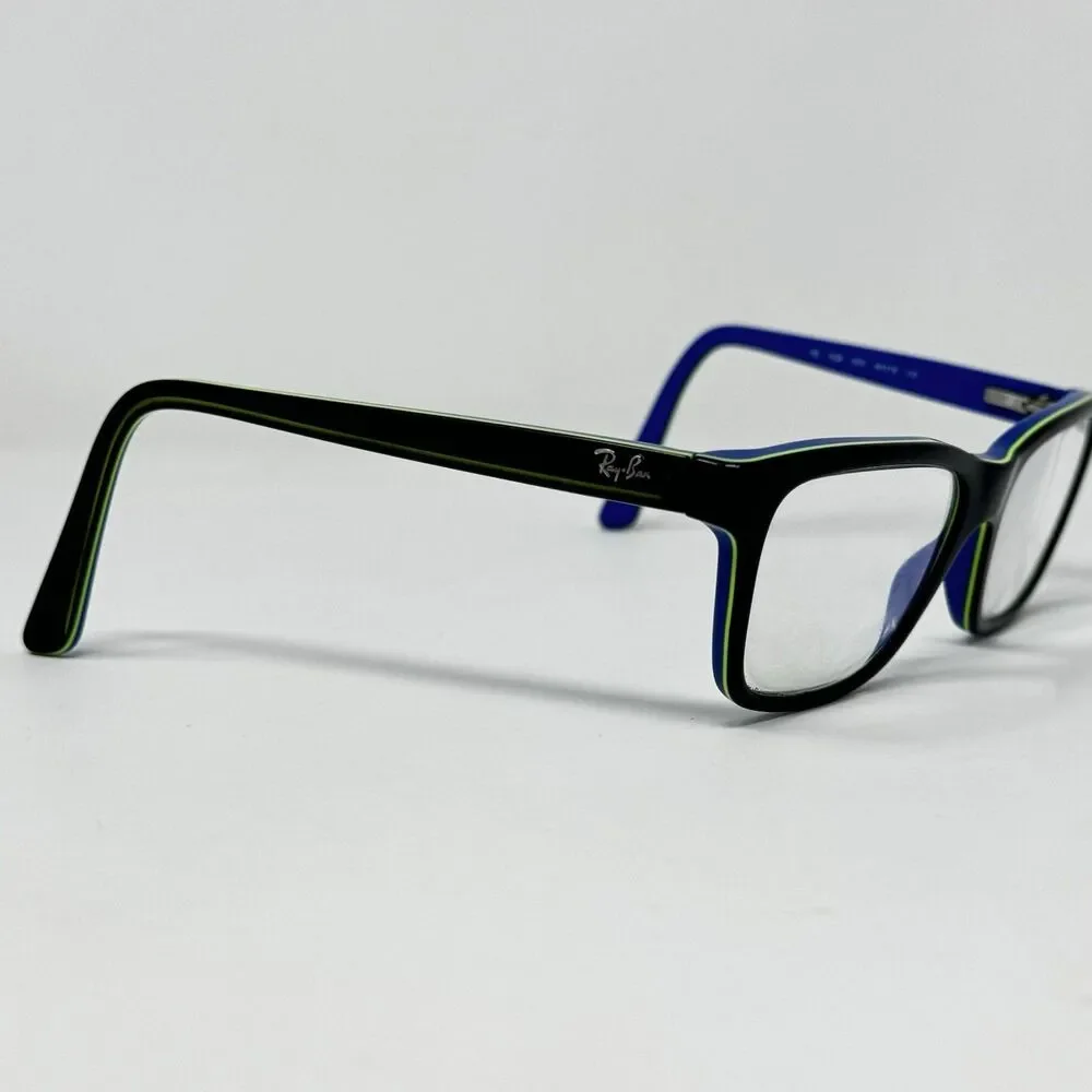 Ray-Ban RB1536 3600 Dark Grey Blue Kids Eyeglass Frames 48-16-130 Authentic (A)